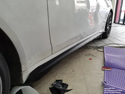 벤츠cls400d 루프스킨 사이드미러 사이드스텝 프론트립 랩핑[일산랩핑 일산전체랩핑 일산루프스킨 일산라이트필름 일산풀랩핑 일산PPF 일산PPF생활보호패키지 일산유리막코팅 일산광택] / 고양 일산서구