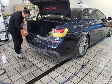 일산BMW 740D 뒷범퍼 PPF 보호필름[ / 고양 일산서구
