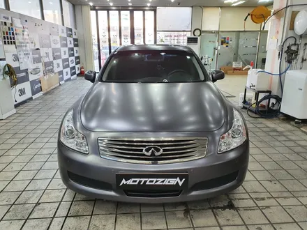 인피니티G35 3M1080 세틴그레이 전체랩핑 - 일산PPF랩핑전문샾 모토자인 / 고양 일산서구