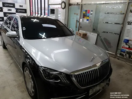 벤츠 마이바흐 s650 투톤랩핑 랩핑 작업 - 일산/파주/운정/고양 PPF랩핑 전문샾 모토자인 / 고양 일산서구
