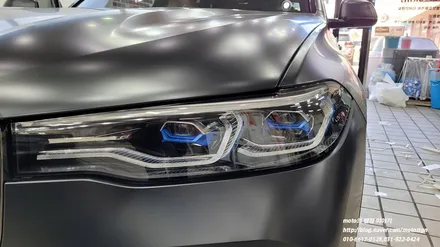 일산 BMW 7시리즈 무광 블랙차량 무광PPF생활보호패키지 시공 / 고양, 일산, 김포, 파주