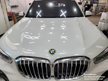 BMW X5 본넷.앞범퍼PPF시공후 유리막코팅까지 올리는곳은 모토자인 본점 / 고양, 일산, 김포, 파주