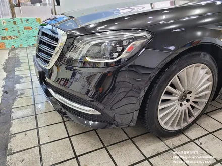 벤츠 S350 앞범퍼 뒷범퍼 헤드라이트 PPF 시공 / 고양, 일산, 김포, 파주