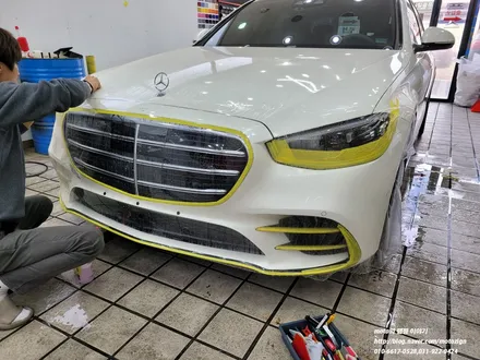 일산ppf 벤츠s450 앞범퍼 ppf 시공 / 고양, 일산, 김포, 파주