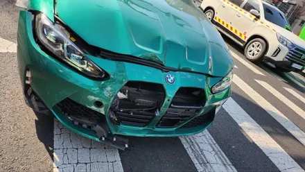 일산 BMW 사고수리후 유리막코팅과 PPF생활보호패키지 시공 / 고양, 일산, 김포, 파주