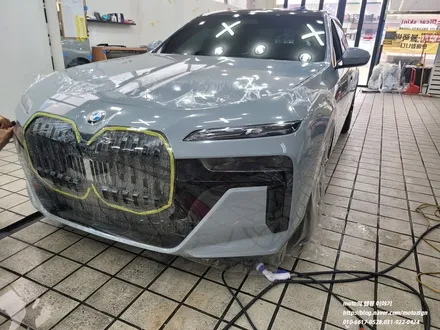 페이스리프트 bmw 7 시리즈 앞범퍼ppf 크롬딜리트 라이트필름 시공 일산 랩핑전문점 모토자인 / 고양, 일산, 김포, 파주