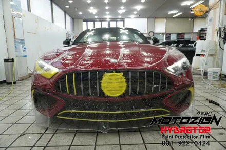 일산 김포 파주 벤츠SL63 AMG 믿을수있는 하이드로탑PPF 전체 시공과 썬팅까지 한번에 시공이 가능한 모토자인 / 고양, 일산, 김포, 파주