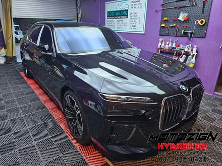 일산 BMW i7 엔뜨라사이트 메탈릭 투톤랩핑으로 순정같은 M7재현 / 고양 일산서구