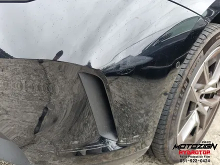 BMW 530i 앞범퍼 스크레치 사고후 도색 및 세차까지 마무리 / 고양 일산서구