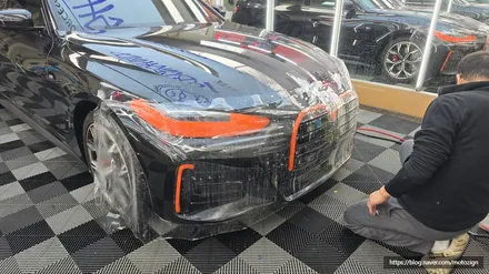 일산PPF 파주PPF BMW420i 앞범퍼에 PPF보호필름 / 고양 일산서구