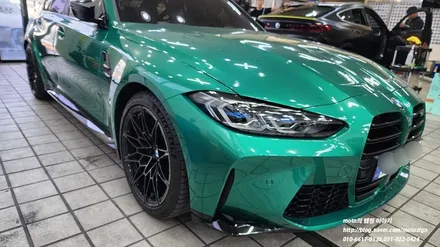 일산 BMW 사고수리후 유리막코팅과 PPF생활보호패키지 시공 / 고양, 일산, 김포, 파주