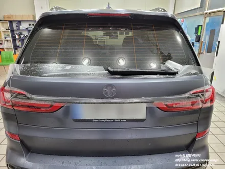 일산 ppf bmw x7 다크쉐도우 무광칼라에 무광ppf 시공완료 / 고양, 일산, 김포, 파주