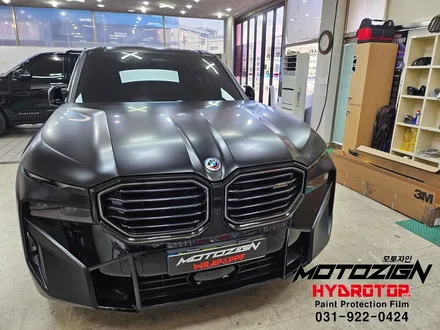 일산 BMW XM 3M 2080 사틴블랙[반무광] 랩핑 완성[모토자인 본점] / 고양, 일산, 김포, 파주