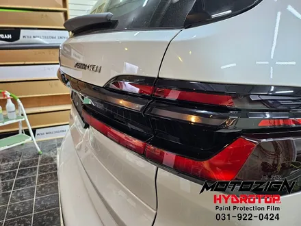 일산 BMW X7 크롬딜리트와 라이트필름으로 블랙베젤느낌을 ...랩핑 전문점 모토자인 / 고양 일산서구