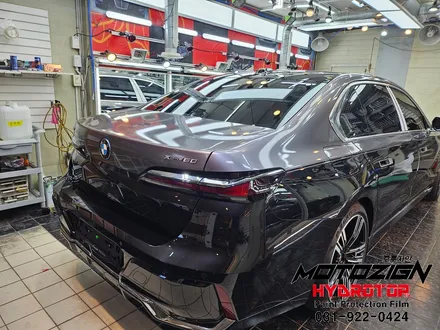 일산 BMW i7 엔뜨라사이트 메탈릭 투톤랩핑으로 순정같은 M7재현 / 고양 일산서구