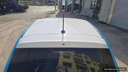 일산랩핑 김포에서 모토자인 피아트500 3M 스카이블루 전체랩핑을 맡겨주셔서 감사합니다 / 고양 일산서구