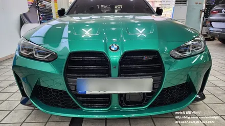 일산 BMW 사고수리후 유리막코팅과 PPF생활보호패키지 시공 / 고양, 일산, 김포, 파주