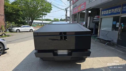 일산 블랙PPF 테슬라 사이버트럭에 STEK블랙PPF 시공하였습니다 모토자인 / 고양 일산서구