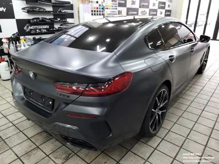 일산 BMW 840i 세틴 블랙 락그레이 메탈릭 전체랩핑 / 고양 일산서구