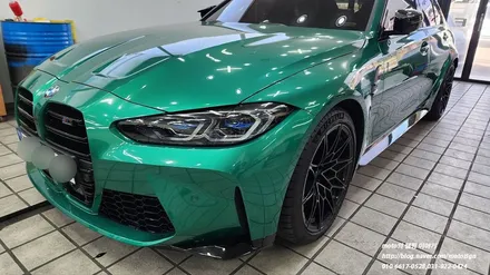 일산 BMW 사고수리후 유리막코팅과 PPF생활보호패키지 시공 / 고양, 일산, 김포, 파주