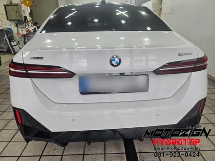 일산 BMW 520i 하이드로탑PPF 프론트범퍼 시공 PPF 랩핑 전문점 모토자인 / 고양 일산서구