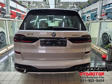 일산 BMW X7 크롬딜리트와 라이트필름으로 블랙베젤느낌을 ...랩핑 전문점 모토자인 / 고양 일산서구
