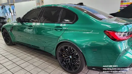 일산 BMW 사고수리후 유리막코팅과 PPF생활보호패키지 시공 / 고양, 일산, 김포, 파주