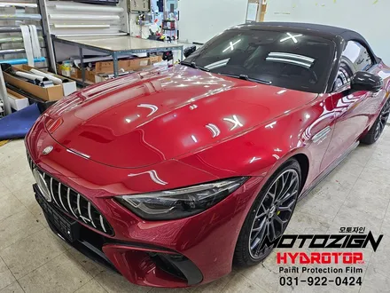 일산 김포 파주 벤츠SL63 AMG 믿을수있는 하이드로탑PPF 전체 시공과 썬팅까지 한번에 시공이 가능한 모토자인 / 고양, 일산, 김포, 파주