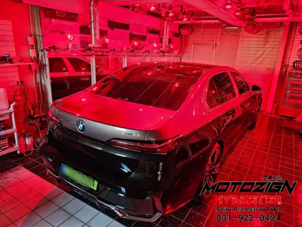일산 BMW i7 엔뜨라사이트 메탈릭 투톤랩핑으로 순정같은 M7재현 / 고양 일산서구