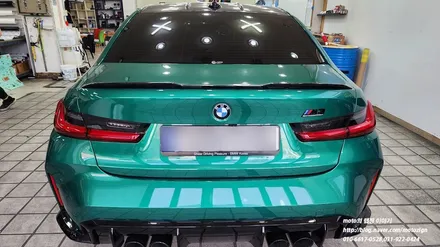 일산 BMW 사고수리후 유리막코팅과 PPF생활보호패키지 시공 / 고양, 일산, 김포, 파주