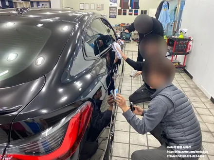 BMW 420i 석회물 제거와 PPF재시공 후 유리막코팅 시공 / 고양, 일산, 김포, 파주