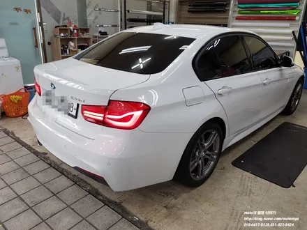 일산루프스킨-BMW320D 루프스킨 M퍼포먼스데칼 사이드미러랩핑[일산파주운정고양화정문산김포] / 고양 일산서구