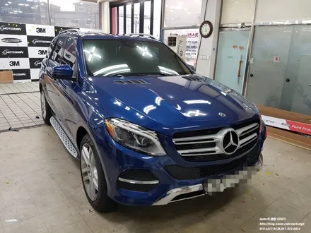 벤츠 GLE 350 다크 블루메탈릭 전체랩핑 / 고양 일산서구
