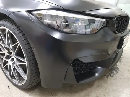 일산 BMW M4 에이버리 세틴 블랙[샤틴블랙] 전체랩핑 / 고양 일산서구
