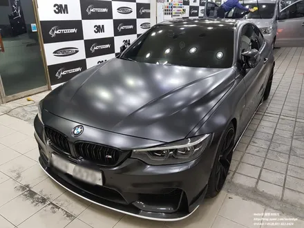 BMW 430i 샤틴 블랙 전체랩핑/#파주일산고양전체랩핑 #모토자인 / 고양 일산서구