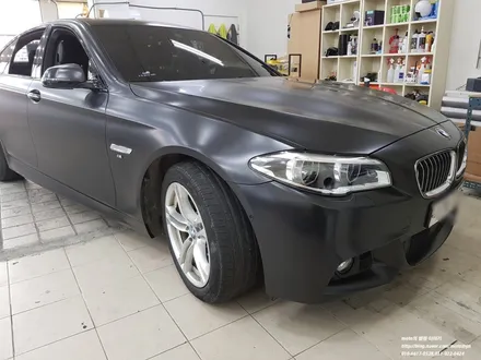 BMW 520D F10모델 세틴블랙 전체랩핑 #일산랩핑 #파주랩핑 #김포랩핑 #운정랩핑#PPF랩핑전문샾 #모토자인 / 고양 일산서구