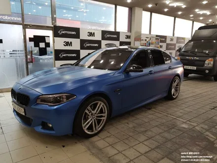 BMW 530D 세틴 블루 메탈릭 전체랩핑 #일산랩핑 #파주랩핑 #김포랩핑 #운정랩핑  #PPF랩핑전문샾모토자인 / 고양 일산서구