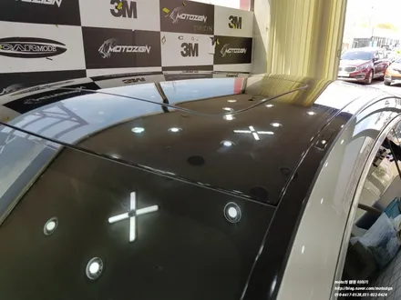 일산 벤츠 cls400d 루프스킨 + 실내랩핑 / 고양 일산서구