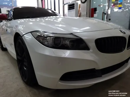 BMW Z4 화이트펄 전체랩핑 / 고양 일산서구