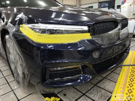BMW 520D[G바디] 하이드로탑PPF 앞범퍼 + 헤드라이트 시공 / 고양 일산서구