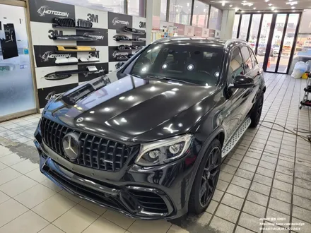 일산 벤츠 GLC63 3M 2080 블랙유광 전체랩핑 / 고양 일산서구