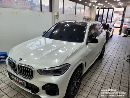 일산랩핑 BMW X5 화이트펄 전체랩핑 / 고양, 일산, 김포, 파주
