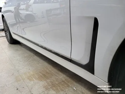 BMW 740i 크롬 딜리트 작업완료[일산 파주 고양 김포 덕이동 PPF 랩핑 전문샾 모토자인] / 고양, 일산, 김포, 파주