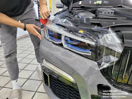일산PPF BMW M760LI 앞범퍼.본넷.헤드라이트.B필러.주유구 PPF 시공 완료 [일산 파주 운정 고양 김포 PPF 랩핑 전문샾 모토자인] / 고양, 일산, 김포, 파주