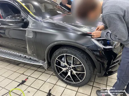 벤츠 GLC43 AMG 무광PPF 시공과 랩핑으로 올 무광컨셉 완성 / 고양, 일산, 김포, 파주