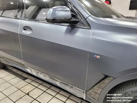 일산 ppf bmw x7 다크쉐도우 무광칼라에 무광ppf 시공완료 / 고양, 일산, 김포, 파주