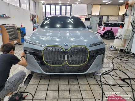 페이스리프트 bmw 7 시리즈 앞범퍼ppf 크롬딜리트 라이트필름 시공 일산 랩핑전문점 모토자인 / 고양, 일산, 김포, 파주