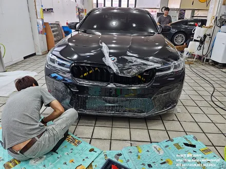 BMW M5 PPF 작업으로 앞범퍼.파츠 시공 / 고양, 일산, 김포, 파주