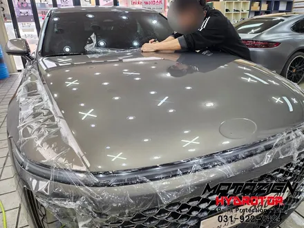 일산 PPF 더뉴 그랜져 신차 출고할때 시공하는 하이드로탑PPF 본넷패키지 시공[모토자인 본점] / 고양, 일산, 김포, 파주