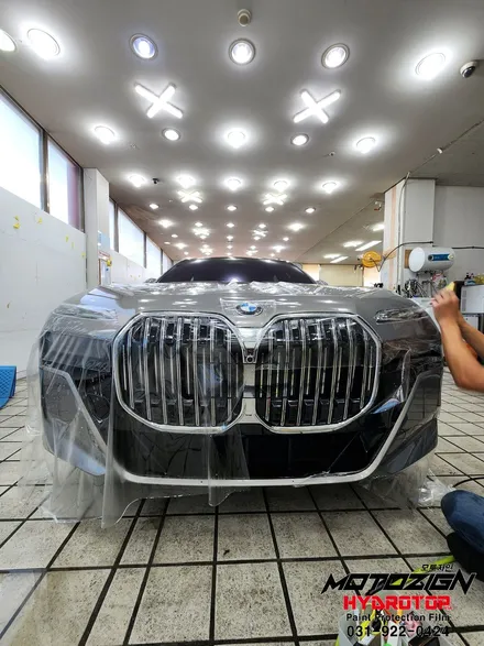 일산PPF BMW 740i 전체PPF 시공으로 도장면 보호와 차량관리를 편리하게 PPF 랩핑 전문점 모토자인 / 고양 일산서구
